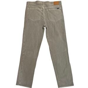 Faherty Men's Stretch Terry 5-Pocket Pants Slate Gray Size 33
